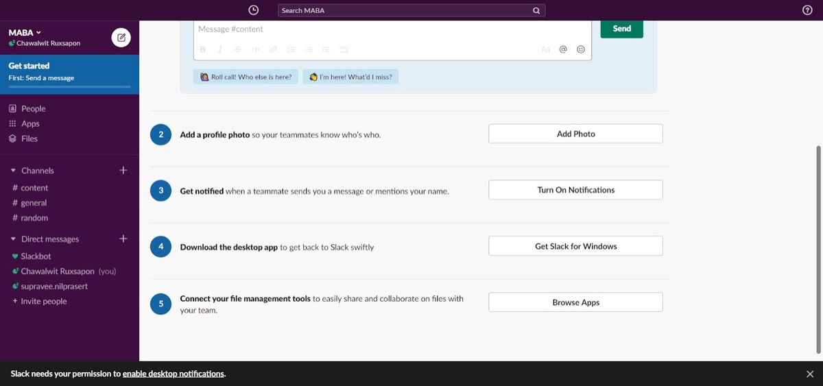 วิธีสมัครและเริ่มต้นใช้งาน Slack (4)