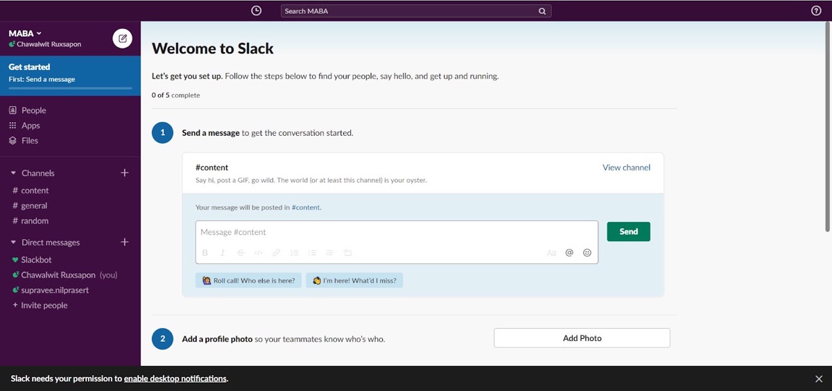 วิธีสมัครและเริ่มต้นใช้งาน Slack (3)
