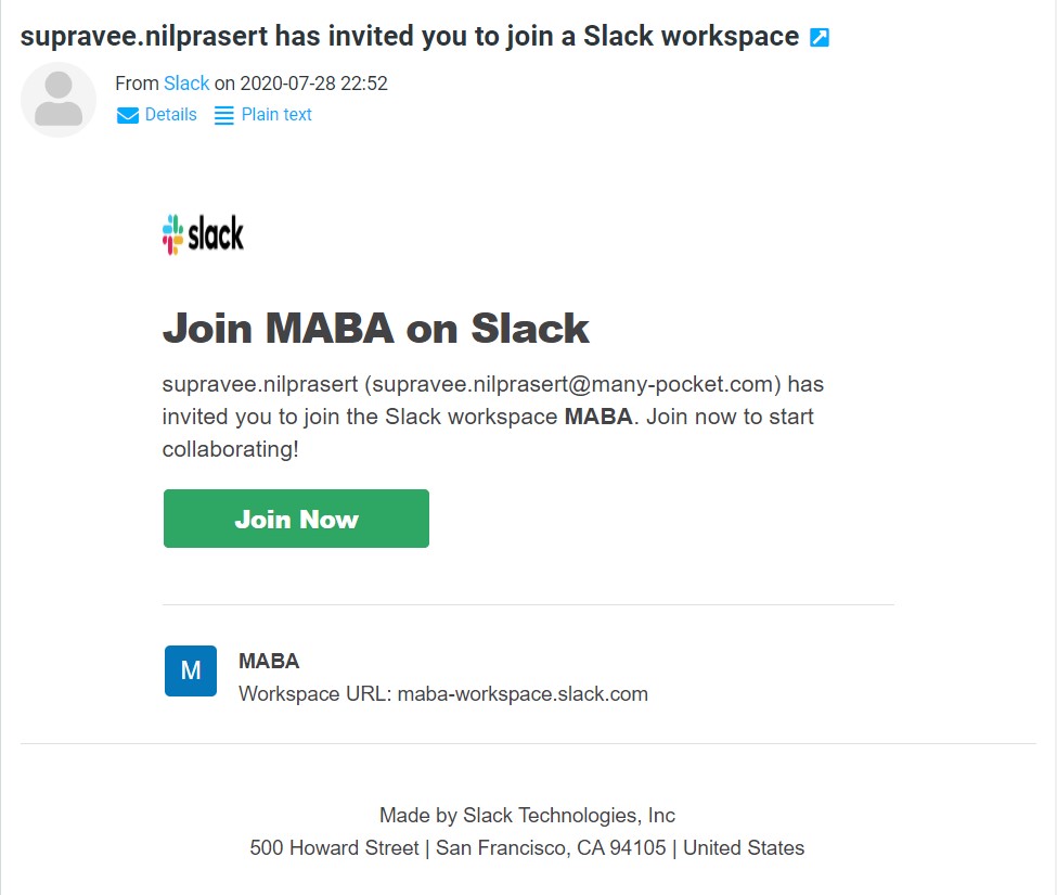 วิธีสมัครและเริ่มต้นใช้งาน Slack
